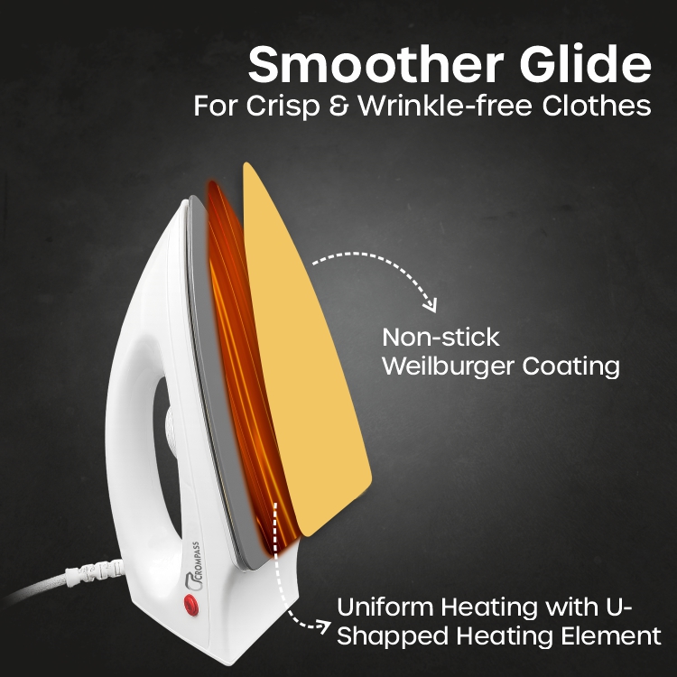 Crompass 750W Ion press