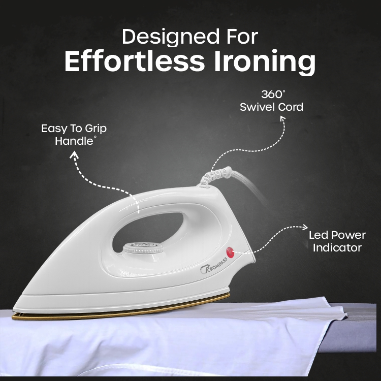 Crompass 750W Ion press
