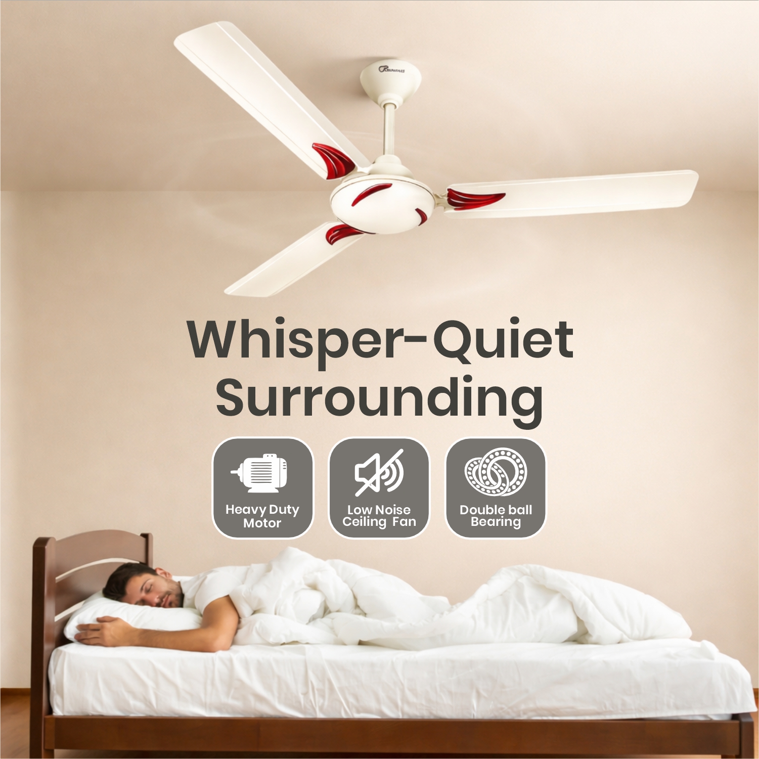 Crompass Designer Ceiling Fan Aluminium Blade Model