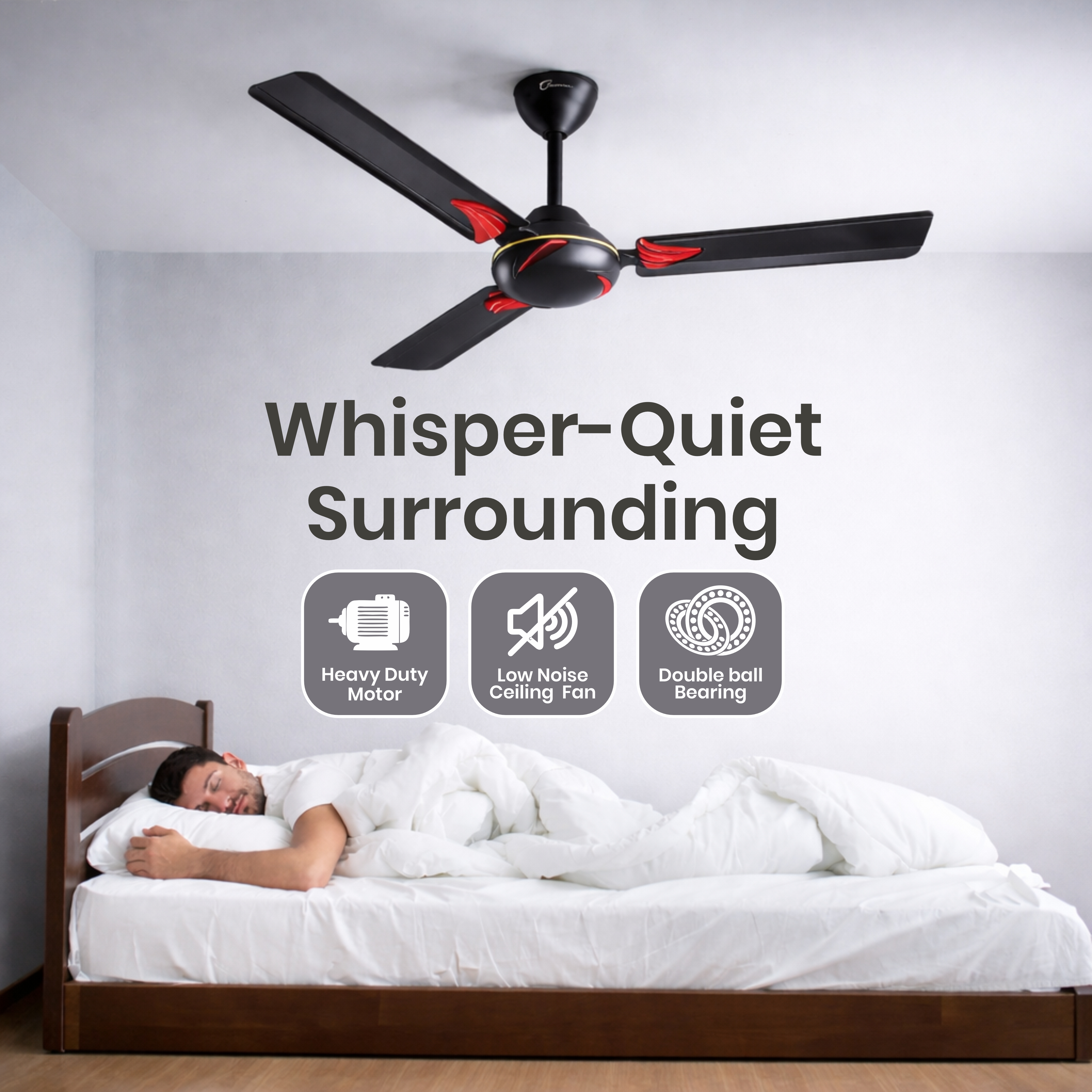 CROMPASS Elegant Designer Fan 1200mm