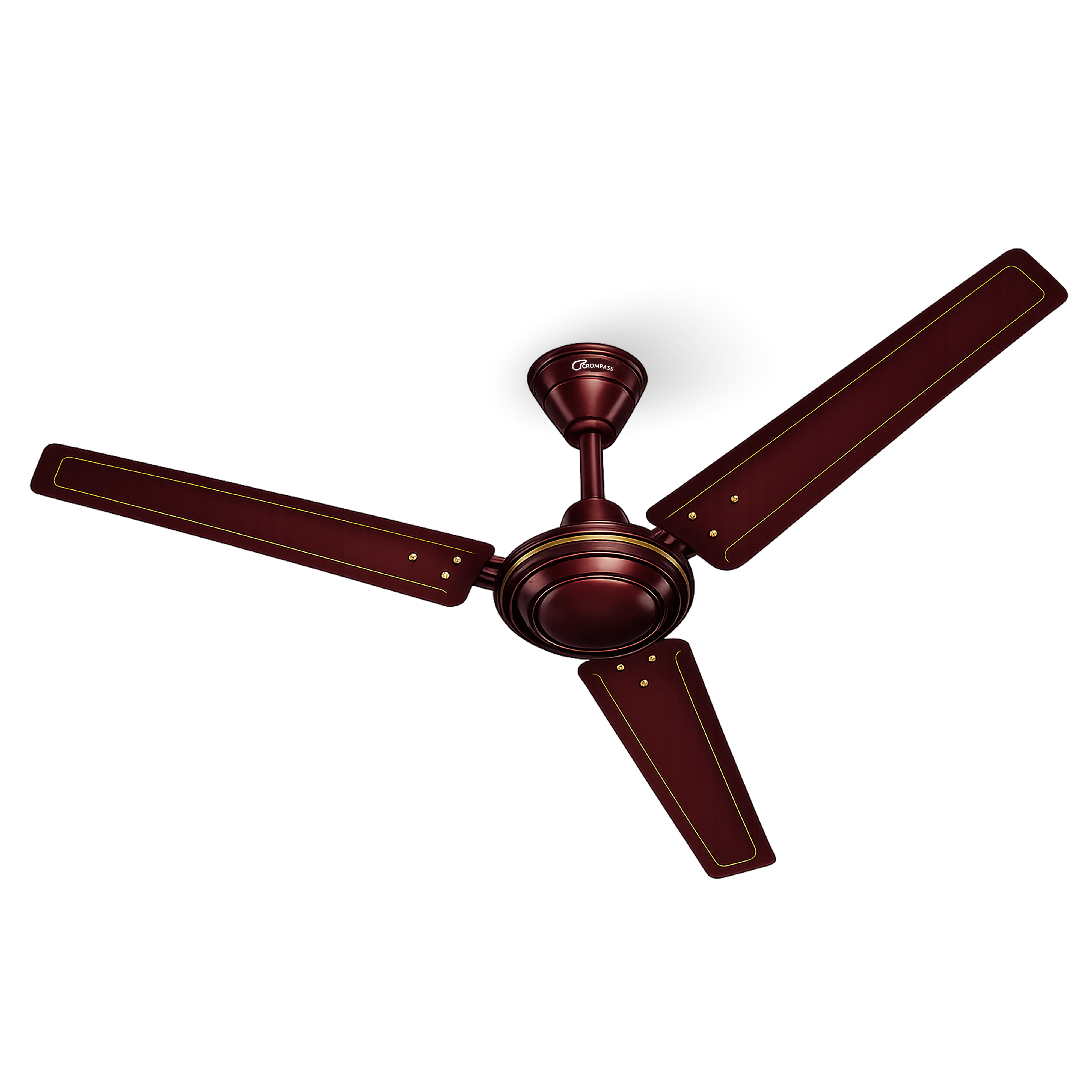 Crompass Modern Ceiling Fan with Double Ball Bearing Technology & Elegant Finish
